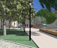 Oswiecim Poland Skarbek square