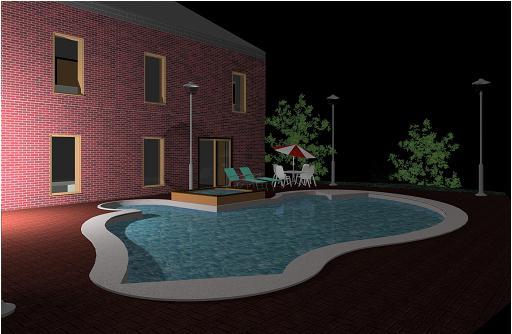 my pool area