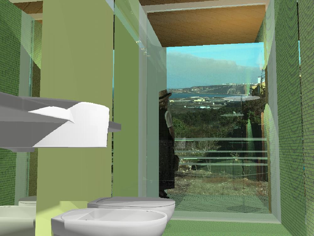 TOILET WITH SEA VIEW