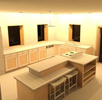 interior design kitchen project