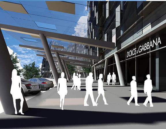 Thesis Master Plan // Retail & Offices