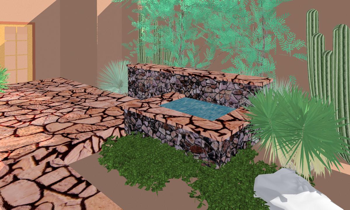 Fountain Perspective(Blue Agave Client)