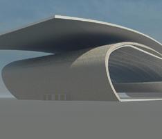 Concept airport Terminal