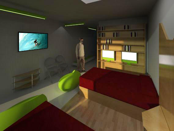 modulo residencial para estudiantes