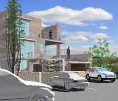 First Render Revit 2008