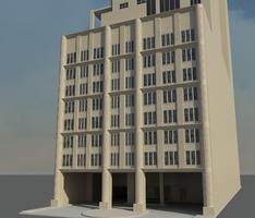 Close-up of the main entrance..