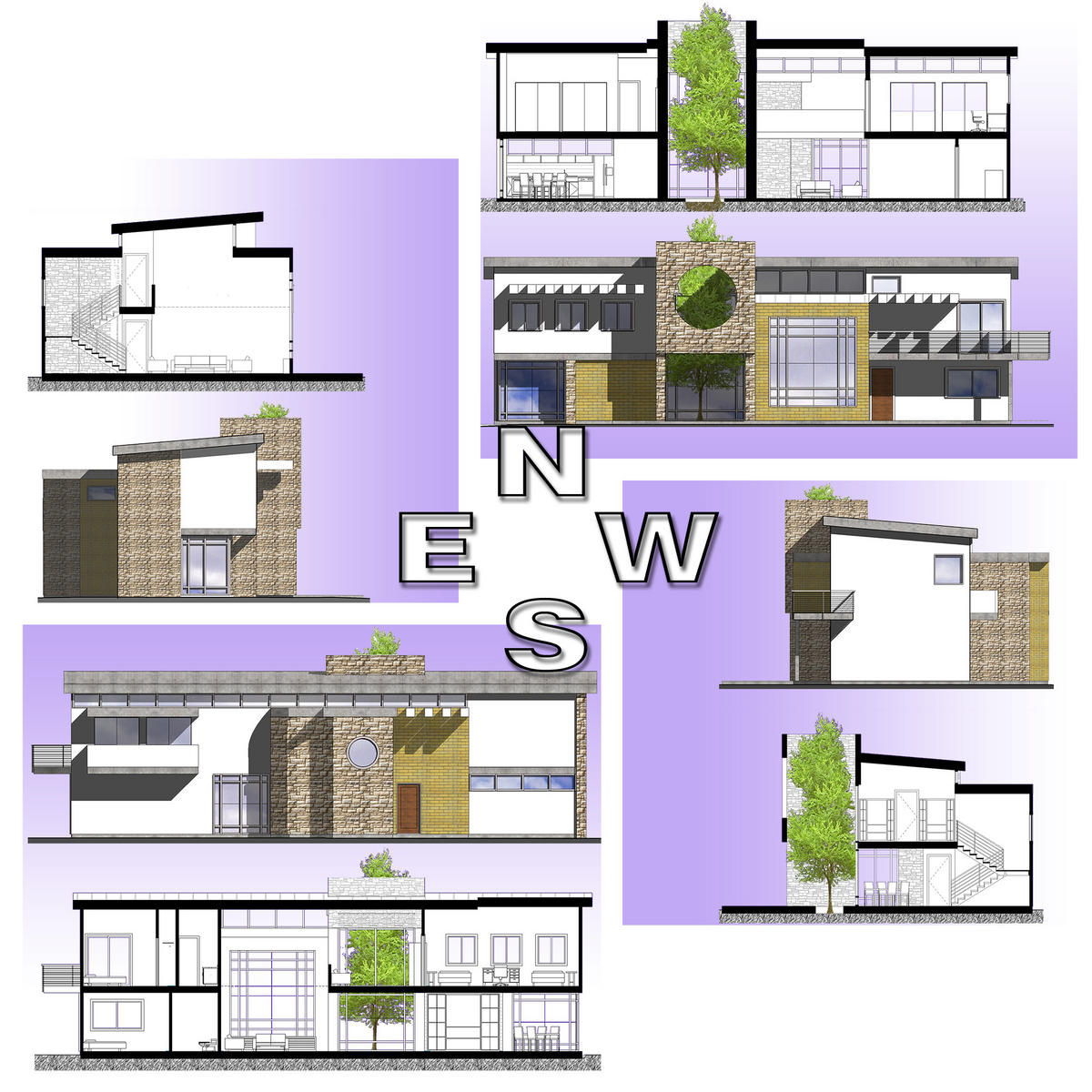 Luis'House tree-Sections