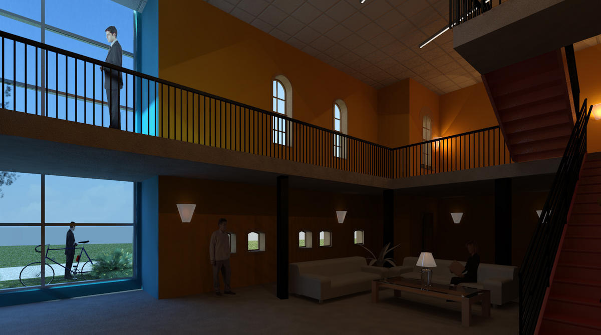 Indianapolis Design Center__Designer's loft render