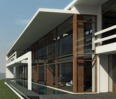 exterior perspective infinity pool