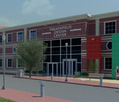 Indianapolis Design Center__Exterior Perspective
