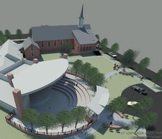 BAC Amphitheater Aerial