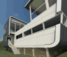 Ribbon House Entrance