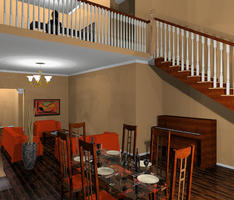 Living Room Interior - Draft