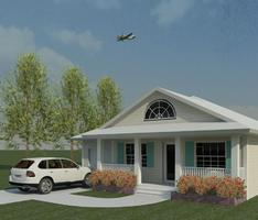 A HOUSE RENDERING