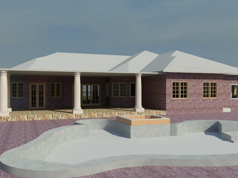 My house rendering