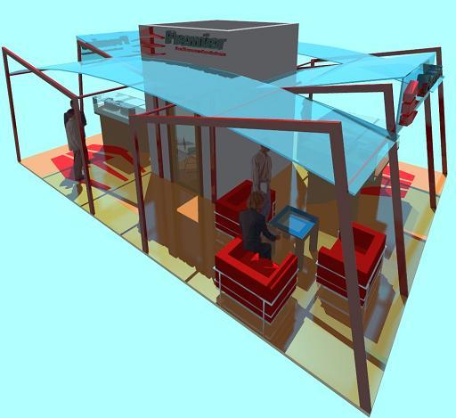 Showroom Premier in  Lisbon Real State exibithion