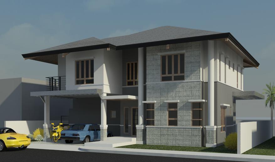 2 storey residence in bf