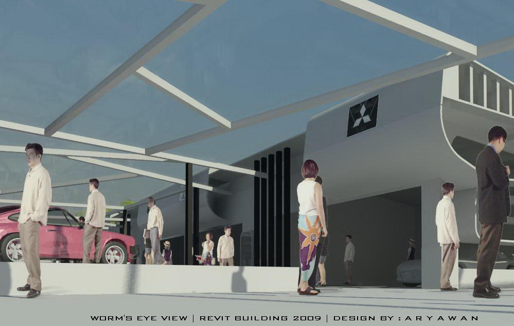 worm eye view dp mall showroom | 22405117