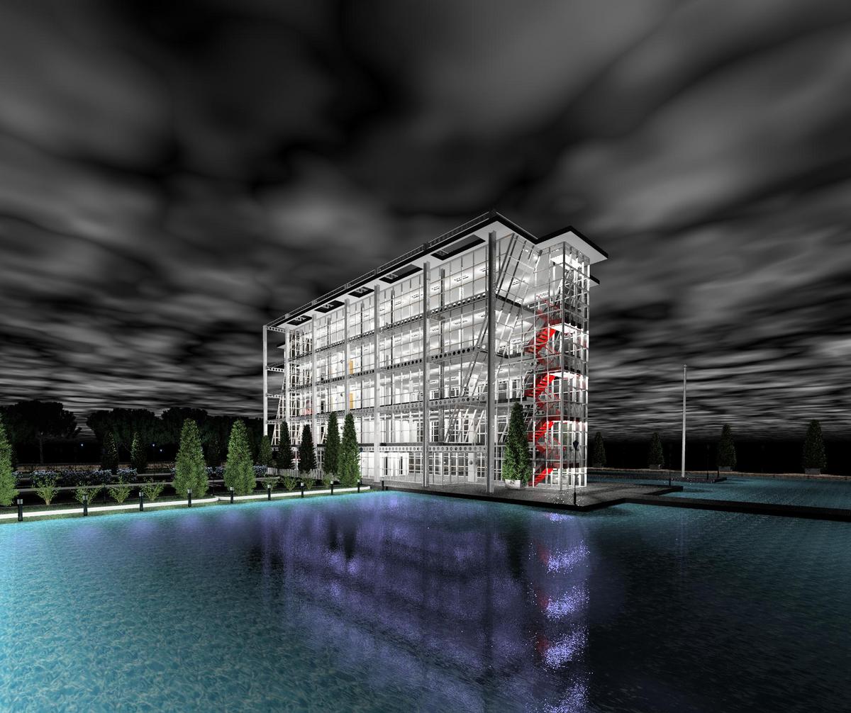 Concept Office Night Image 1