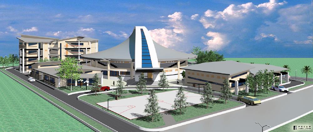 the dsign of surabaya basketball training center2