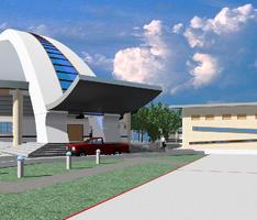 the dsign of surabaya basketball training center2