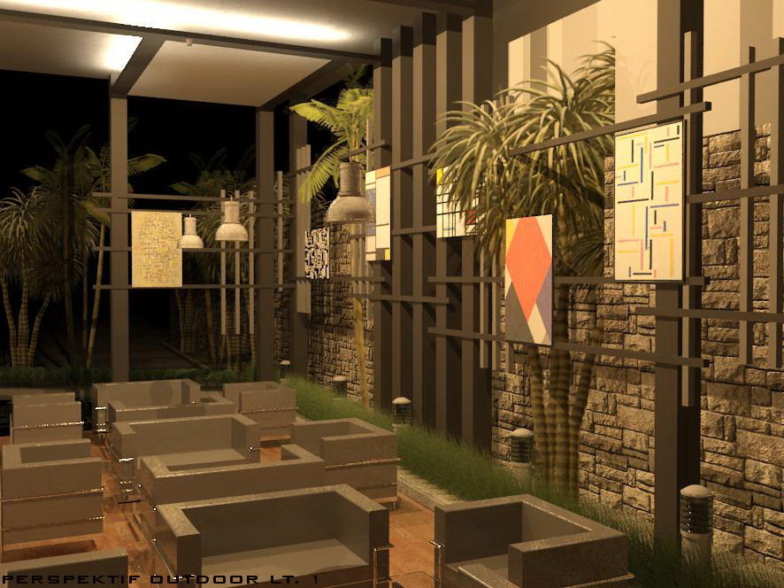 perspektif exterior outdoor lt.1 | 22405117