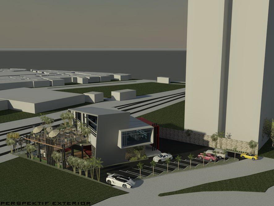 perspektif exterior bird eye view 1 | 22405117