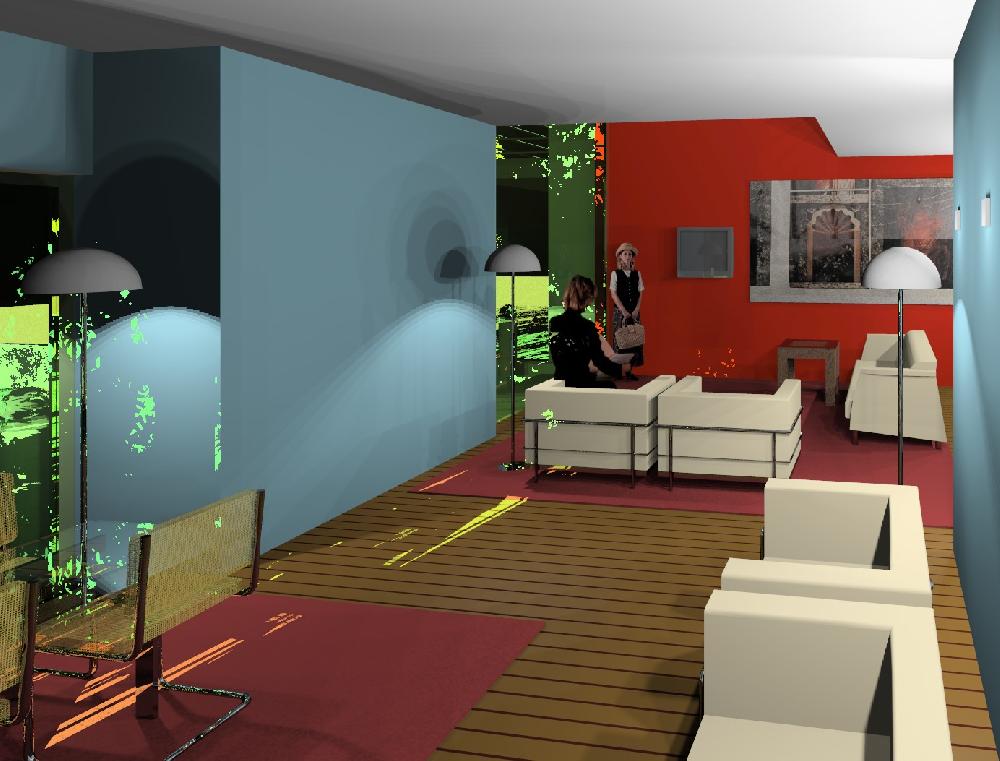 INTERIOR DE MORADIA UNIFAMILIAR