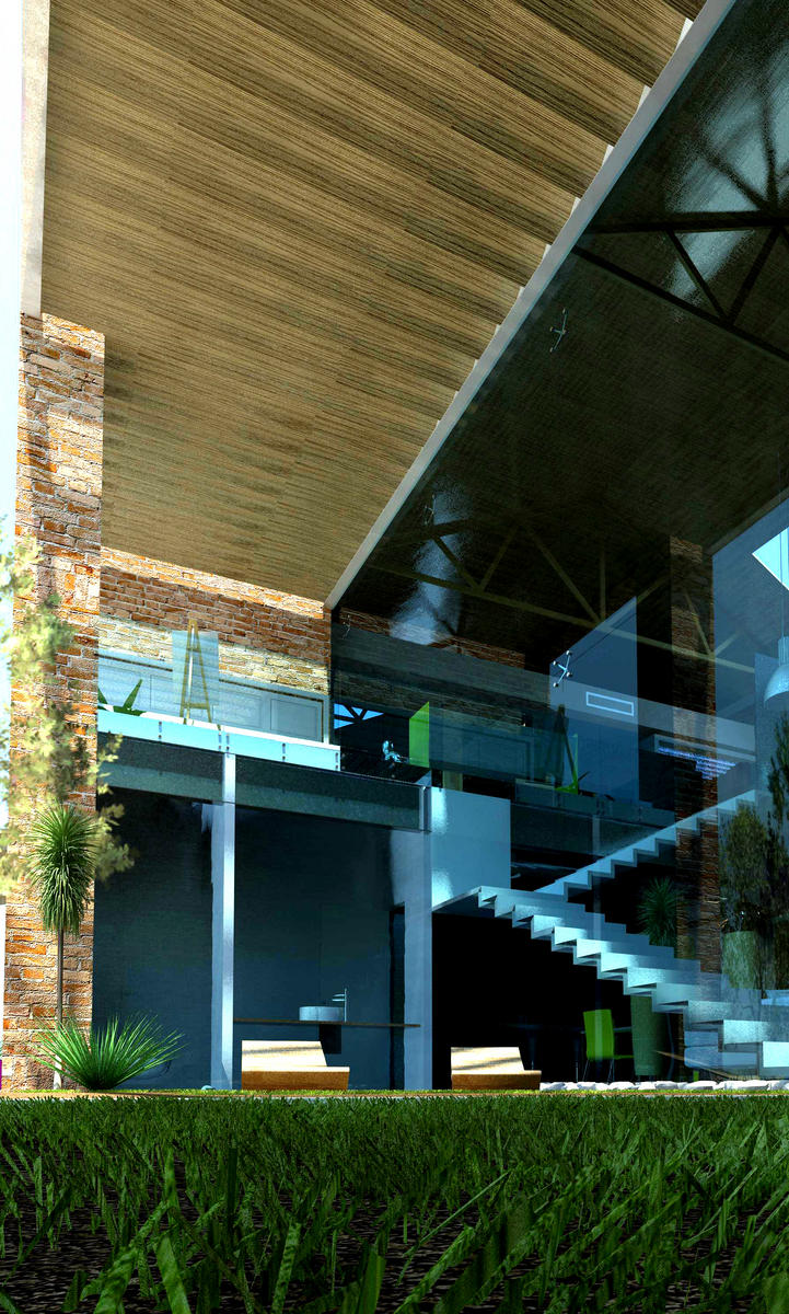 loft::Perspectiva jardín