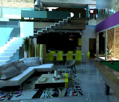 loft::Perspectiva interior