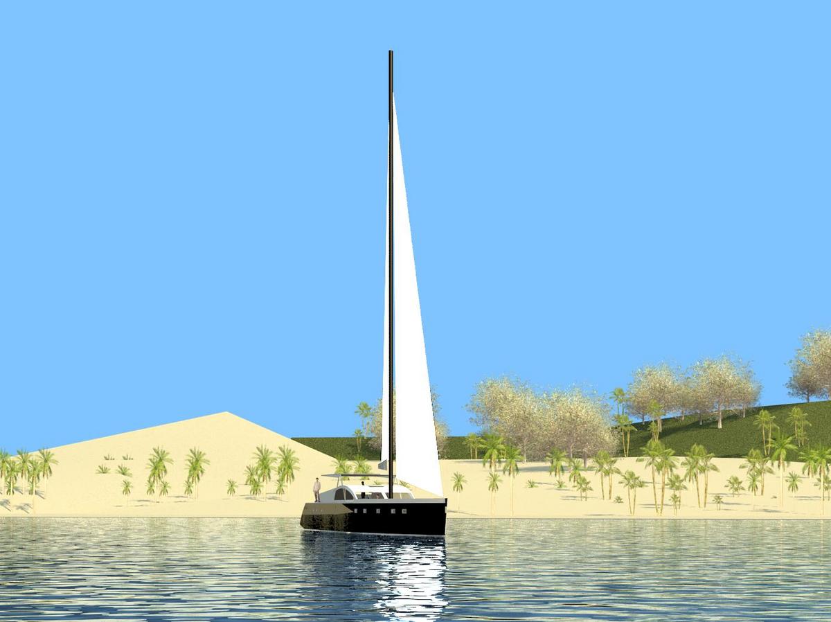 Modern Sailbaot