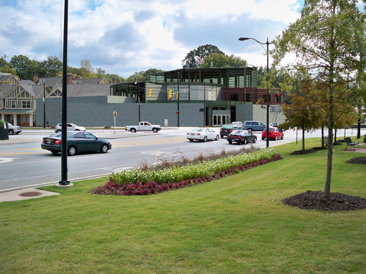 Neuron Library Exterior Perspective