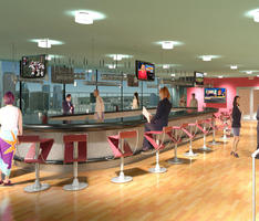 Office State Building, Philadelphia, upper bar