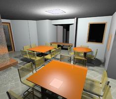 Canteen View .. in revit 8