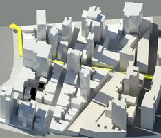 Massing Model - SOHO, Central, Hong Kong