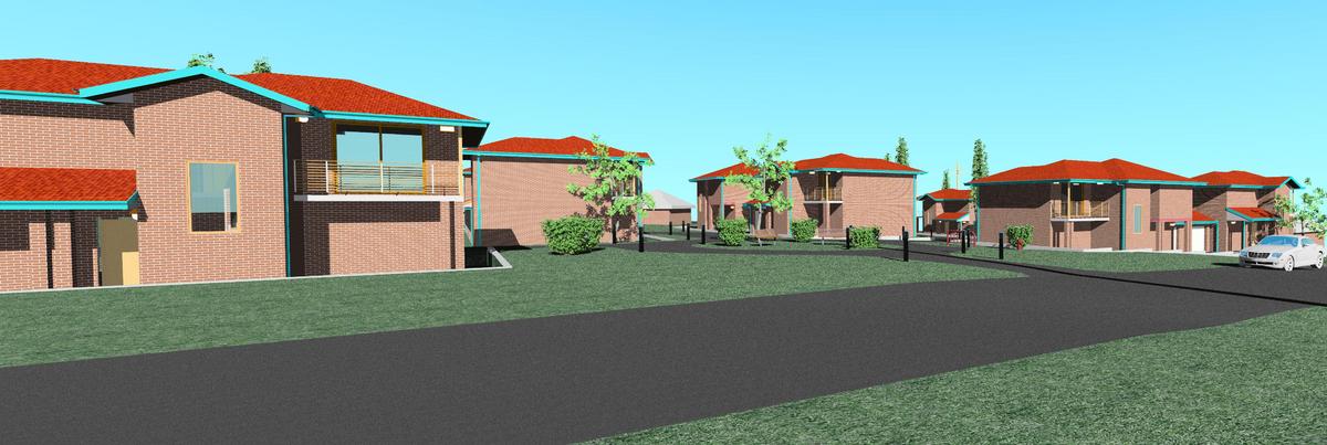 (Made Up) TAFE Project, 12 Town Houses