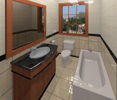 Bathroom for residential hotel