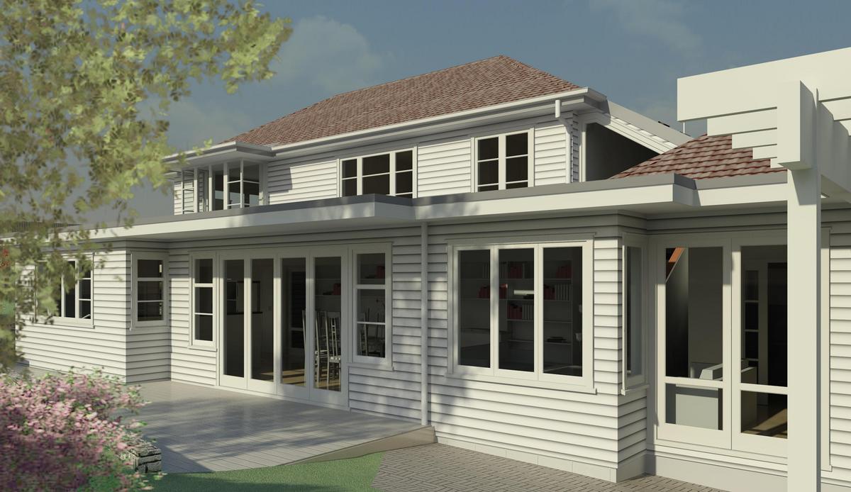 New Addition Exterior View 1