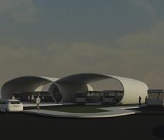 Parada de ônibus intermunicipal