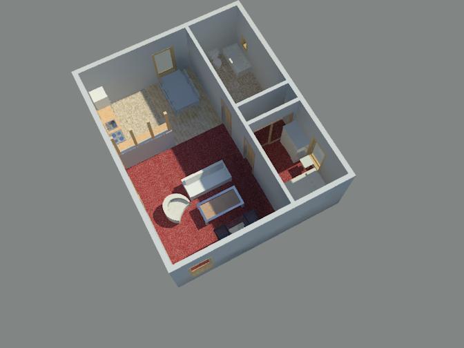 750 sq ft house