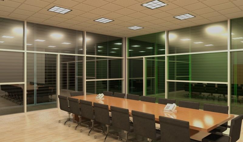 conference room night