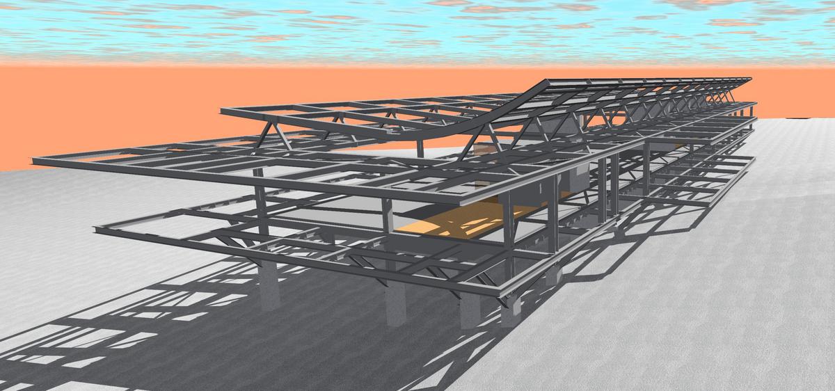 Steel framework curse