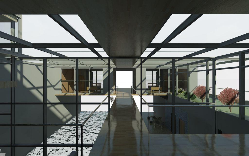 ViewFromFirst floor bridge