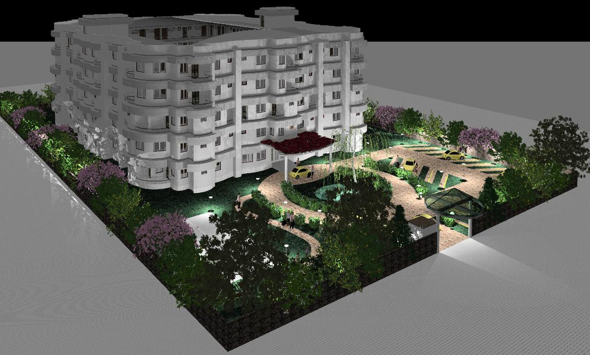 YOUTH HOSTEL night view