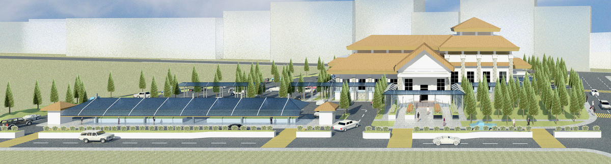 exterior perspective (prc baguio)