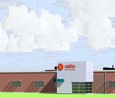 Industrial buidling entrance renovation