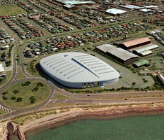 Wellington Indoor Sports Centre Aerial View