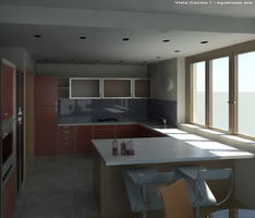 Interior studio 1 - Kitchen