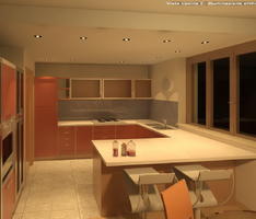 interior studio 1 kitchen