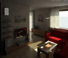 interior studio 1 living